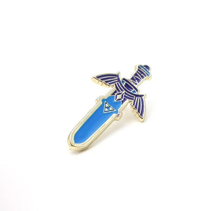 Link Enamel Pins Anime Games Lapel Pin Brooches for Backpack Collection Manga Badges Jewelry Accessories