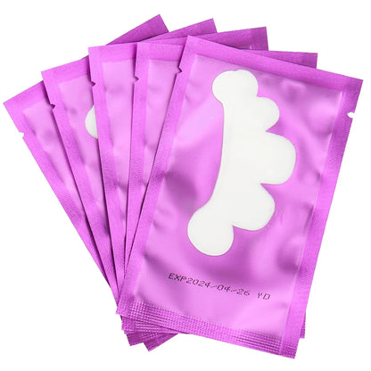 50 Pairs Grafting False Lashes Cloud Shape Paper Eye Gel Patches Under Eye Pads Tips Eyelash Extension  Makeup Tools