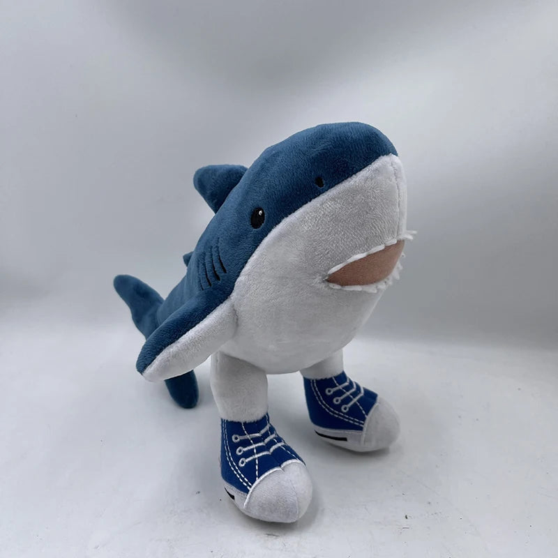 Italian Brainrot Tung Tung Tung Sahur Plush Toys 22-47cm Tungtung Sahur Tralalero Tralala Shark Plush Soft Stuffed Toy Doll Gift