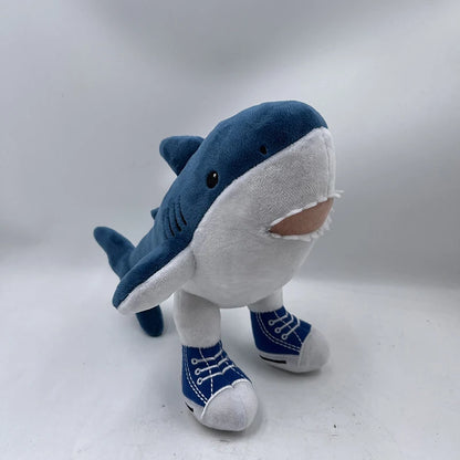 Italian Brainrot Tung Tung Tung Sahur Plush Toys 22-47cm Tungtung Sahur Tralalero Tralala Shark Plush Soft Stuffed Toy Doll Gift