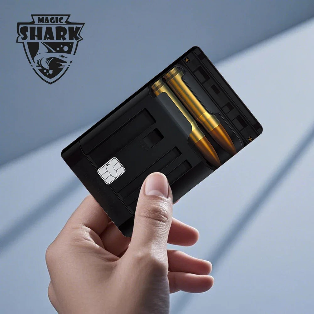 2025 New Magic Shark Anime Money Charge 404 Error ID Game Machine Film Skin Sticker for Debit Bank Credit Card