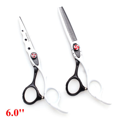 6'' Professional Hair Scissors Cutting Shears Thinning Hairdressing Haircut Salon Barber Home Japanese Steel Dropshipping A1019