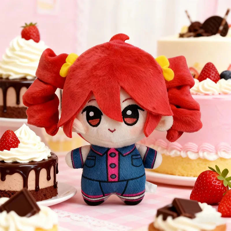 10CM Anime Kasane Teto Plush Toys Soft Sea Star Dolls Stuffed Plushies Figure Cosplay Cartoon Birthday Christmas Gifts for Fans
