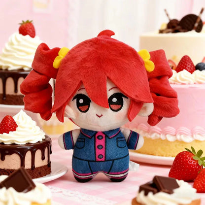 10CM Anime Kasane Teto Plush Toys Soft Sea Star Dolls Stuffed Plushies Figure Cosplay Cartoon Birthday Christmas Gifts for Fans