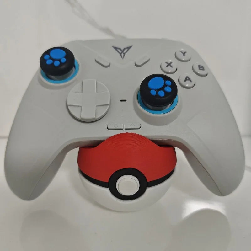 Anime Pokmeon Poke Ball For PS5/XBOX/switch Pro Controller Bracket Universal Gamepad Mount Joystick Rack Game Controller Display