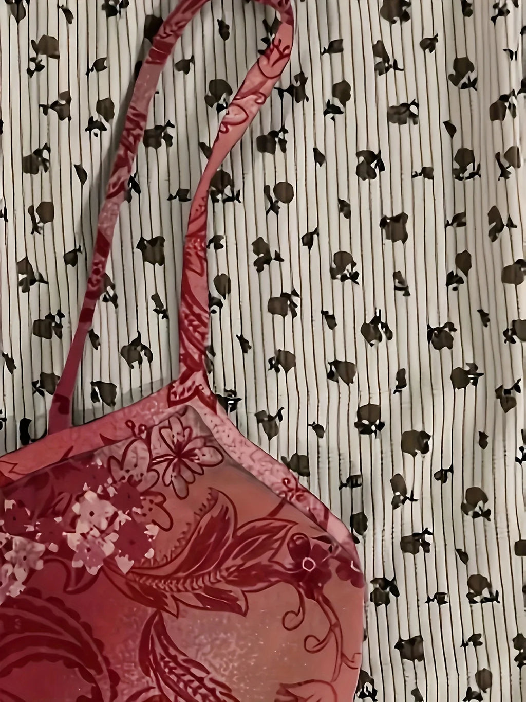 Floral-Print Cropped Tank Top