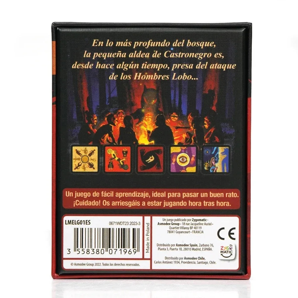 The Werewolf Cards 24 Table Game With Paper Guidebook, Puzzle Leisure Family Friend Party Board Deck,Halloween Christmas Gifts