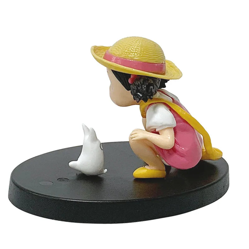 1-12pcs Anime Miyazaki Hayao Series Totoro Figure Mini Statue Cute Toys Room Ornaments Pvc Figures Toy Kid Gifts Collecctibles