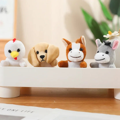 36 Styles Animal Finger Puppet Plush Toy Role Play Tell Story Cloth Doll Baby Educational Toys Children Kids Great Birthday Gift