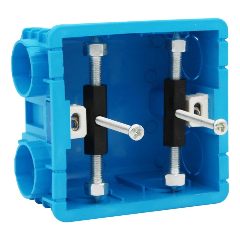 10 Pcs Wall Switch Socket Cassette Repairer Adjustable Cassette Screws Support Rod with Wrench Electrical Accessories
