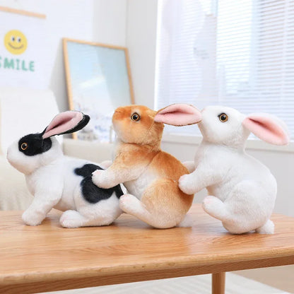 Huge Mini Simulated Animal Dog Rabbit Toys Cute Animal Soft Simulation Doll Easter Birthday Gift Kids Toy Bedroom Decor