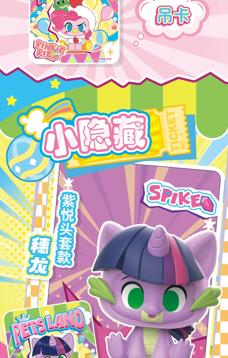Kayou My Little Pony Blind Box Fancy Pony Pets Lovely Desktop Ornaments Action Figurine Cute Model Doll Christmas Gift Toys