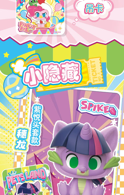 Kayou My Little Pony Blind Box Fancy Pony Pets Lovely Desktop Ornaments Action Figurine Cute Model Doll Christmas Gift Toys