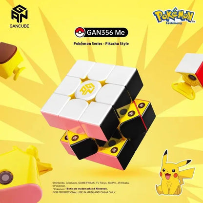 Gan Pok é Mon Joint Third Order Magnetic Competition Special Children'S Puzzle Toy Gift Pikachu Johnny Turtle Birthday Gifts