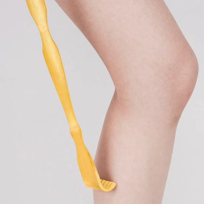 Bamboo Back Scratcher Aid Stick Scratching Massage Roller Long Wooden Body Large Stick for Men and Women Back Scratcher Massager