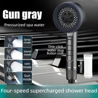 Grey shower head