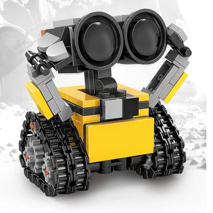 Space Mini Robot MOC Building Bricks Toys 217Pcs Tracked Bot Model Classic Movie Sci-Fi Blocks Dolls Kids and Adult Gifts