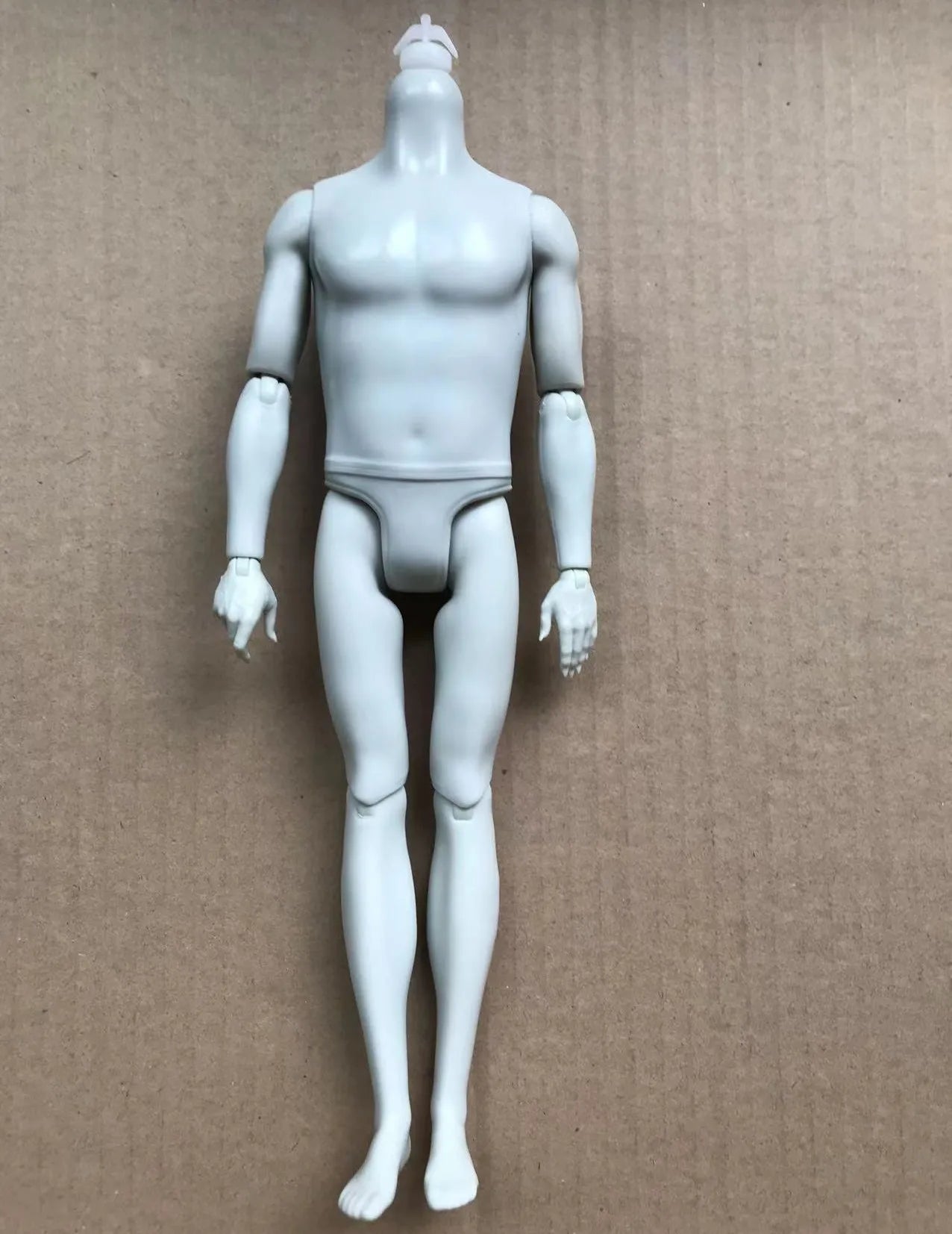 30CM Beige Coffee 1/6 Male Yoga Doll Body DIY Dressing Doll Figure Parts Accessories for Collectible Toys