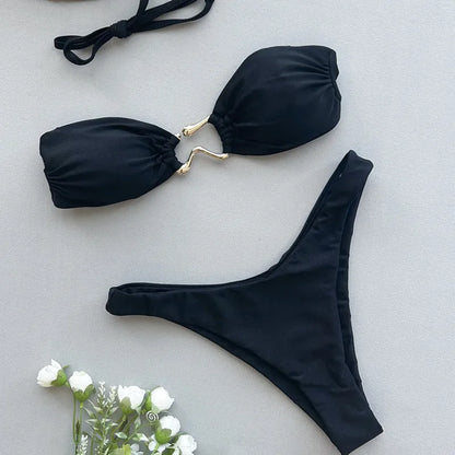 Summer Sexy Bikinis Swimsuits Women Swimwear Push Up Female Beach Swim Wear Bathing Suits Brazilian Bikini Set Pool Bather 2026