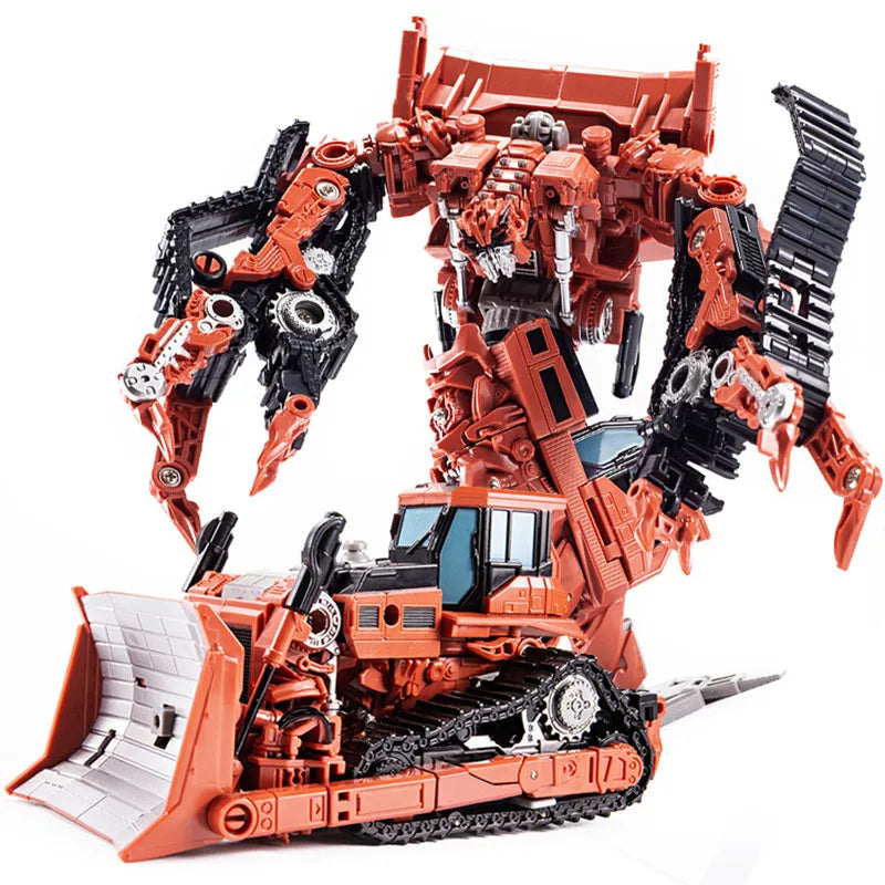 AOYI Oversize 8 IN 1 Transformation GT Devastator Toy Action Figure Cool Robot KO Excavator Model Kid Adult Gifts
