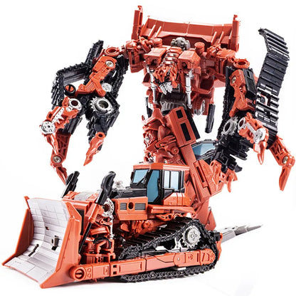 AOYI Oversize 8 IN 1 Transformation GT Devastator Toy Action Figure Cool Robot KO Excavator Model Kid Adult Gifts