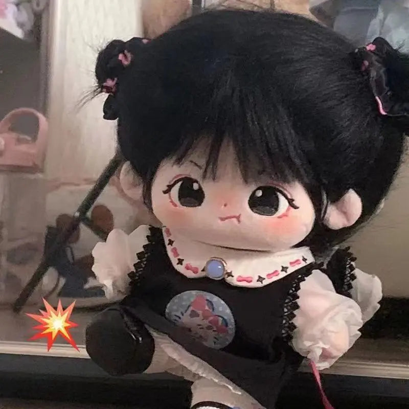20cm Genuine Kawaii Idol Doll Plush Princess Dolls Stuffed Figure Toys Cotton Baby Plushies Toys Fans Collection Gifts