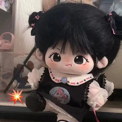 20cm Genuine Kawaii Idol Doll Plush Princess Dolls Stuffed Figure Toys Cotton Baby Plushies Toys Fans Collection Gifts