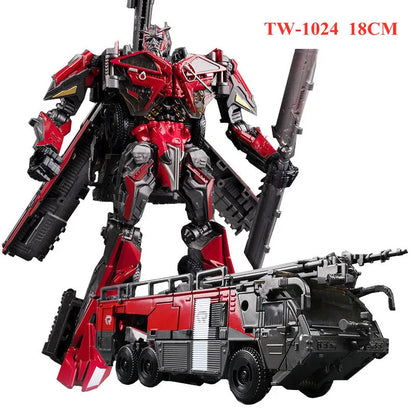 IN STOCK BPF New 21cm Robot Tank Model Toys Cool Transformation Anime Action Figures Aircraft Car Movie Kids Gift SS38 6022A