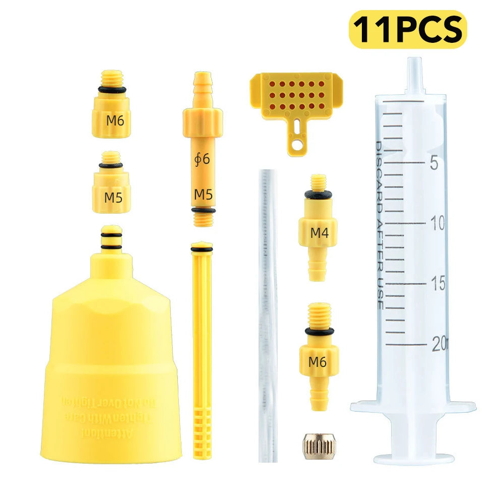 Bicycle Brake Mineral Oil 60ML Bike Hydraulic Disc Brake Oil Bleed Kit For SHIMANO TEKTRO SRAM NUTT Series Brake Repair Tools