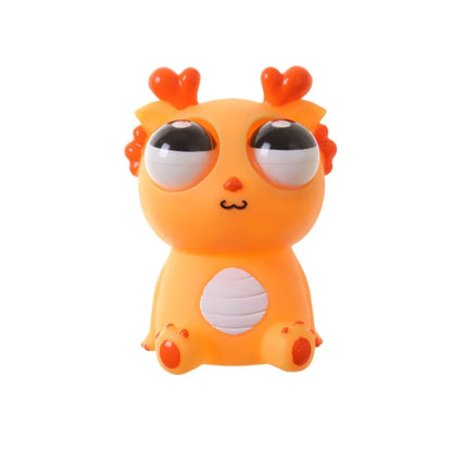 Pop Eye Squeeze Capybara Animal Sensory Toys Fun Novetly Fidget Stress Relief Anxiety Eyeball Bouncing Toy Gifts for Kids Adults
