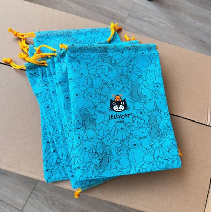 Hot tea bag Jc Cute Plush Toy label cute girl bag charm plush toy keychain Kawaii plush toy Limited New Gift bag