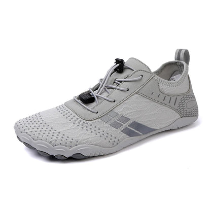 Mens Wide Toe Zero Drop Barefoot Shoes Breathable Minimalist Water Shoes for Outdoor Sports Climbing Running Wrestling