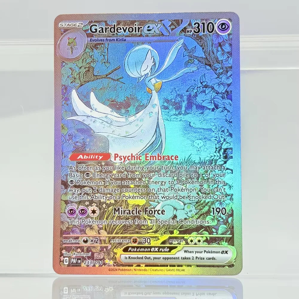 Holographic Game Trading Collection PTCG Proxy Cards Charizard Pikachu Mew EX Singl PKM Foil Cards PROXY Card