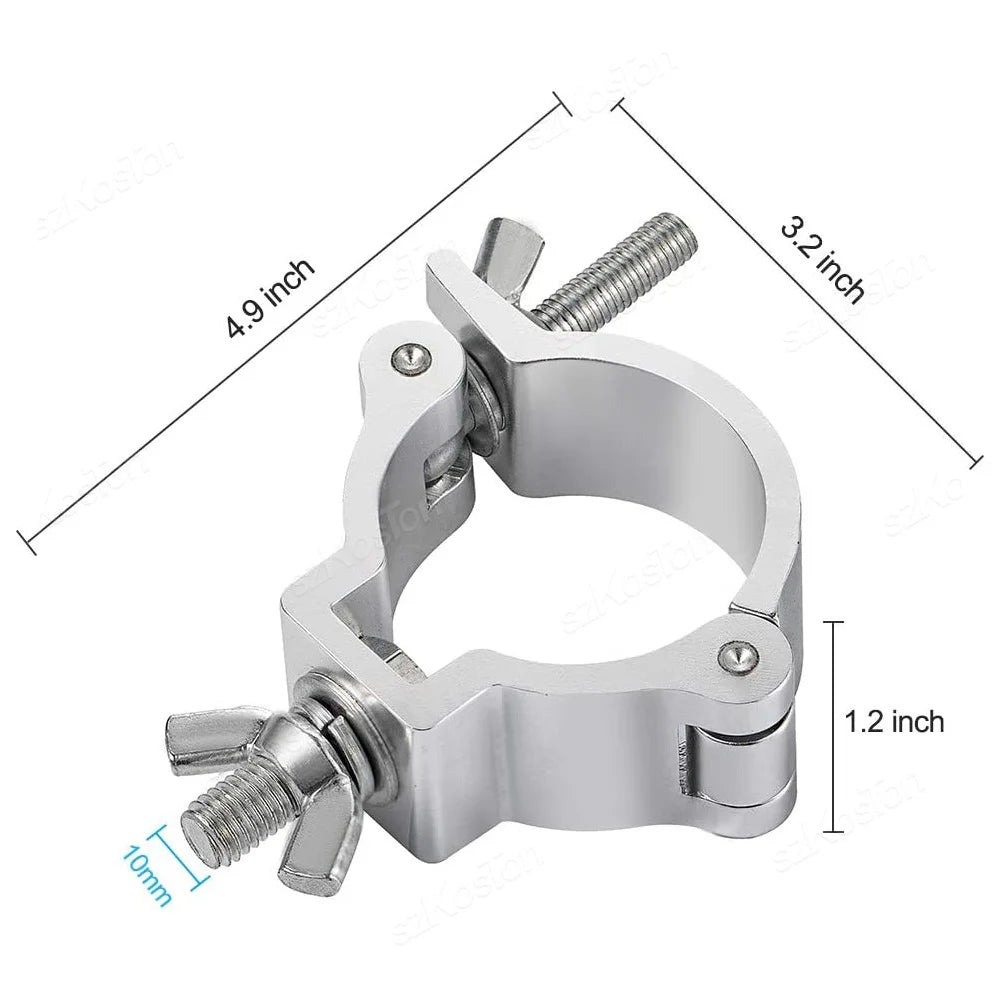1PC Aluminum Alloy Stage Lights Truss Clamp DJ Light Clamp Hanger Hook Bracket For LED Moving Head Beam Spot Clamps 48-52mm