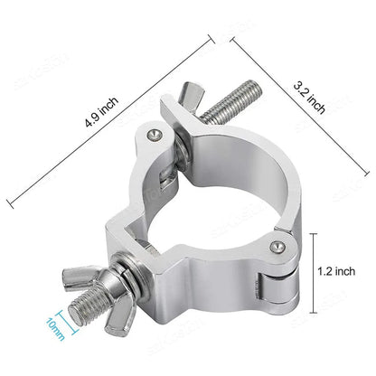 1PC Aluminum Alloy Stage Lights Truss Clamp DJ Light Clamp Hanger Hook Bracket For LED Moving Head Beam Spot Clamps 48-52mm