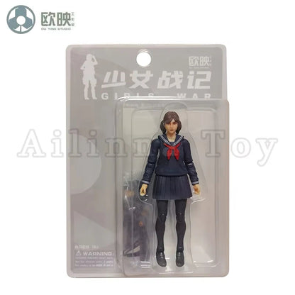 Ou Ying Studio 1/18 Planet Green Valley PGV 3.75inch Action Figure Girls War EFSA Female Figures Anime Model