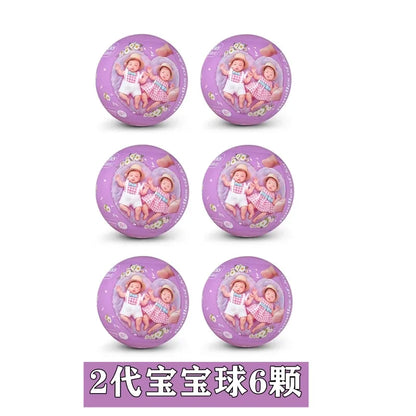 Genuine Zuru My Mini Baby Toy 5 Surpris Ball Ver1 Action Figures My Mini Baby Ver.2 Miniverse Anime Fiugres Decor Birthday Gift
