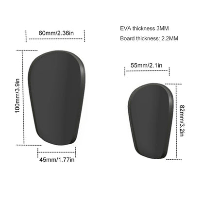 1Pair Shin Pads Wear-resistant Shock Absorbing Leg Protector Mini Shin Guards Soccer Shin Guards for Men Women Kids Boys Girls