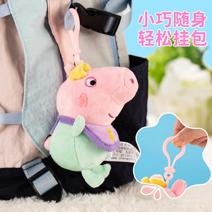 Genuine Peppa Pig Evie 12-19cm Evy Peppa George dinosaur Bear daddy mammy Boys Girls Birthday Gift Toys Christmas Doll Hot sale