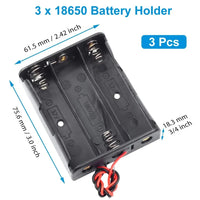 3pcs 3 slot