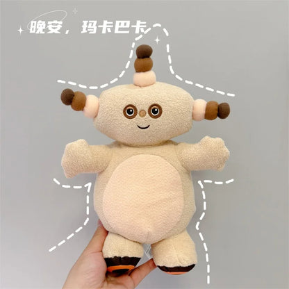 Garden Baby Cartoon Kawaii Goodnight Makka Pakka Doll Plush Toy Sleep Comfort Doll Pendant Cushion Throw Pillow Birthday Gift