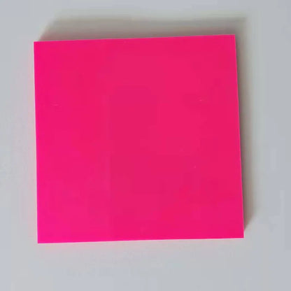 50 Sheets Creative Transparent PET Waterproof Sticky Notes Notepads - School Stationery & Office Supplies