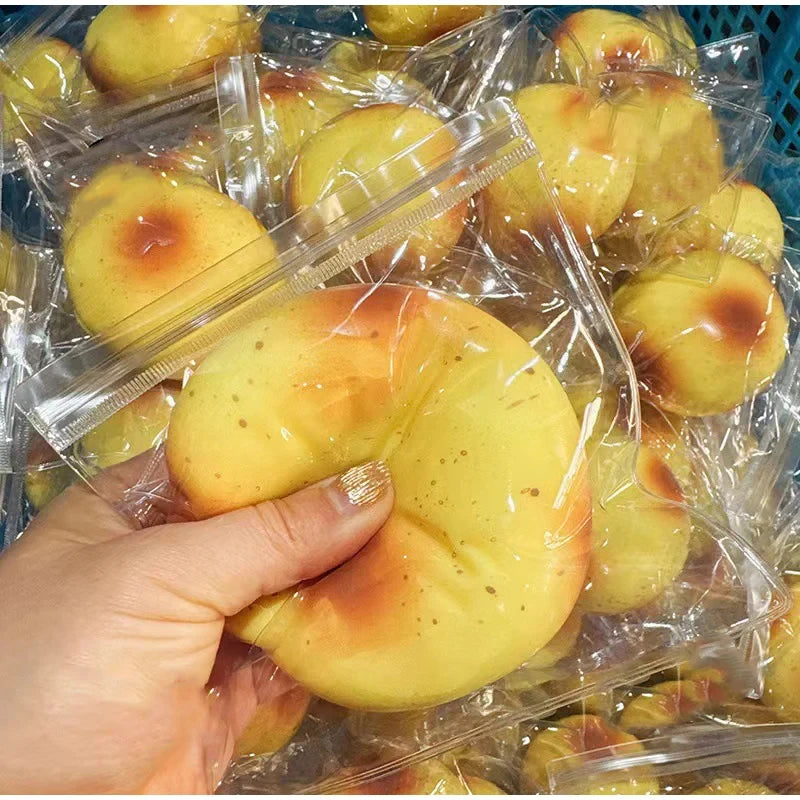 Potato Squeezable Pinching Slow Rebound Adult Stress Relief Pinching Handmade Soft Bread Squeezable Desktop Ornaments Kids Gifts