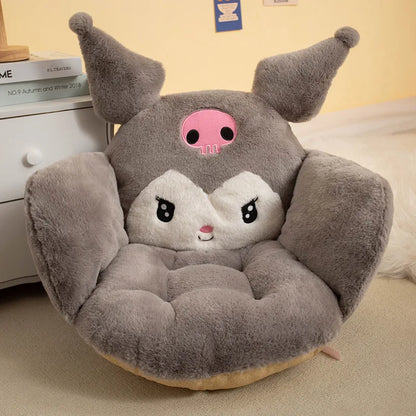 Cartoon Doll Cushion Office Chair Cushion Cute Creative Plush Winter Warm Comfortable Bedding Pillow Gift For Girls Dormitory