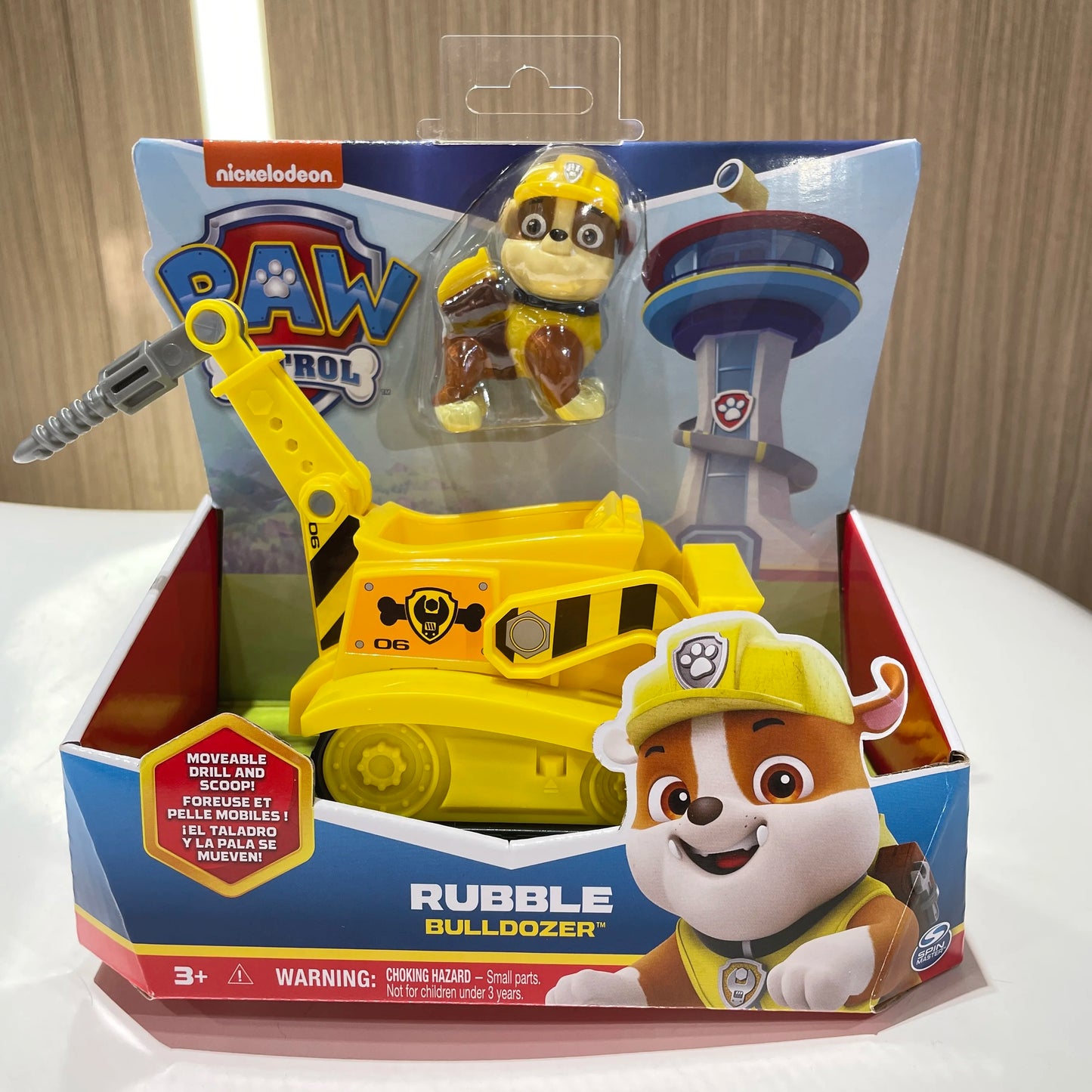 Genuine Paw patrol Dino Rescue Rex Ryder Everest Rescue Vehicle with Collectible Action Figure Patrulla Canina Children TOY Gift