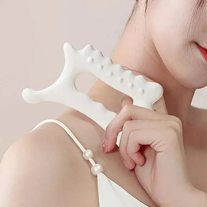 Body Shaping Massage Stick Facial Muscle Pulling Eye Acupoint Meridian Brush Stomach Pushing Scraper for Sculpture