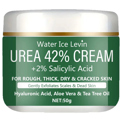 Intensive Repair Urea 42% + Salicylic Acid Cream. Treats Rough, Thick, Dry, & Cracked Skin. Hydrates, Exfoliates, Soothes