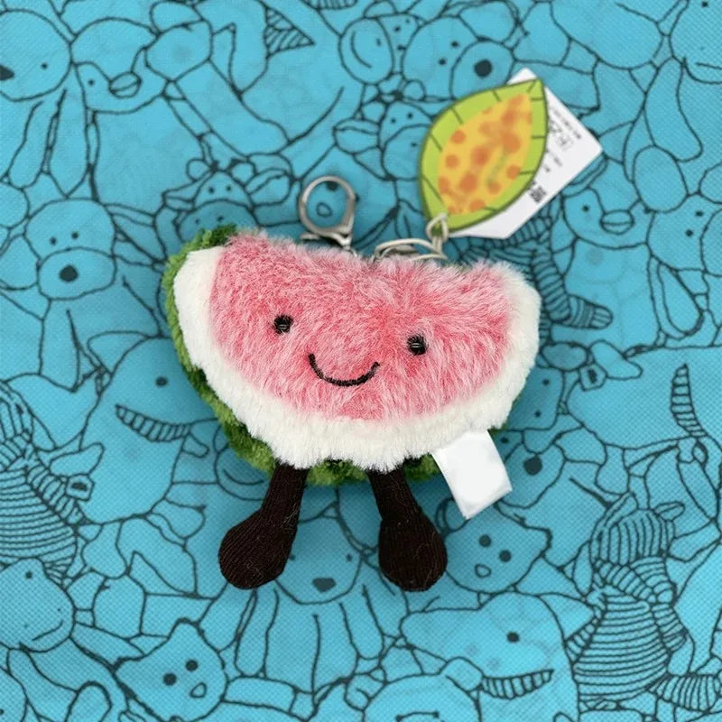 Hot tea bag Jc Cute Plush Toy label cute girl bag charm plush toy keychain Kawaii plush toy Limited New Gift bag