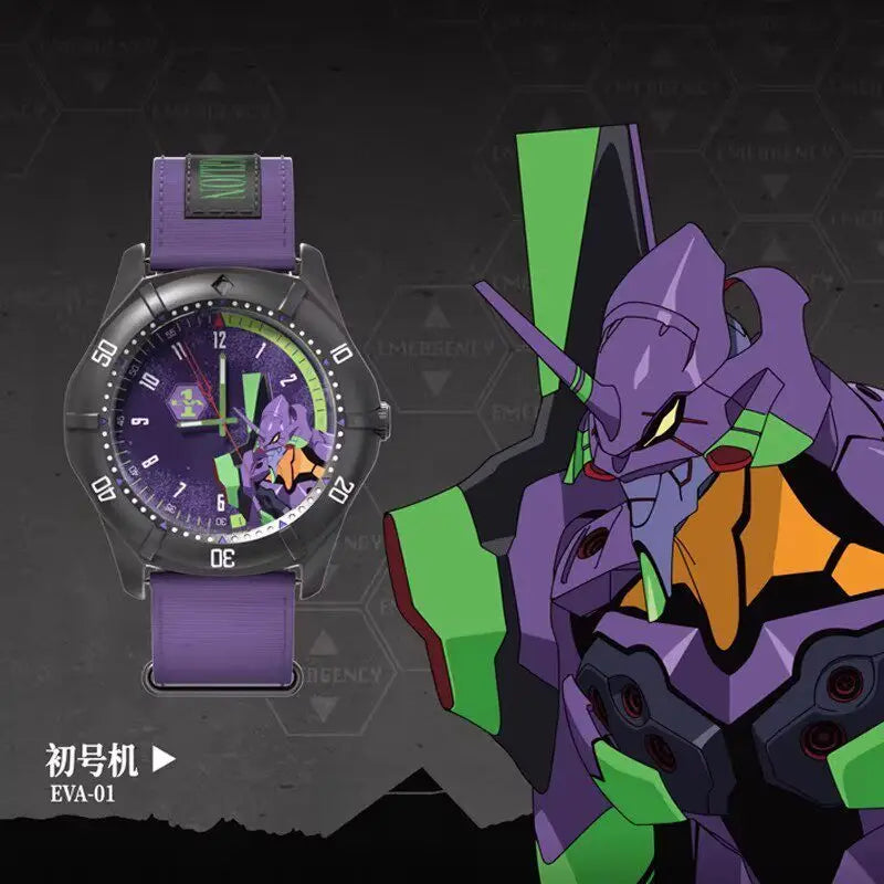 Original Boxfun Eva Evangelion The Final Mission Series Wrist Watch Blind Box Asuka Anime Peripheral Ornament Collection Gift