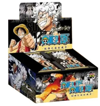 New One Piece Card Straw Hat Pirate Luffy Zoro Nami Classic Anime Character Collection Cards Toys Gifts